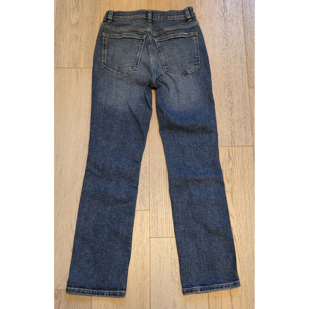Madewell Pencil Jeans 24P Petite Concho Wash High Rise Skinny Super Stretch - Picture 2 of 11